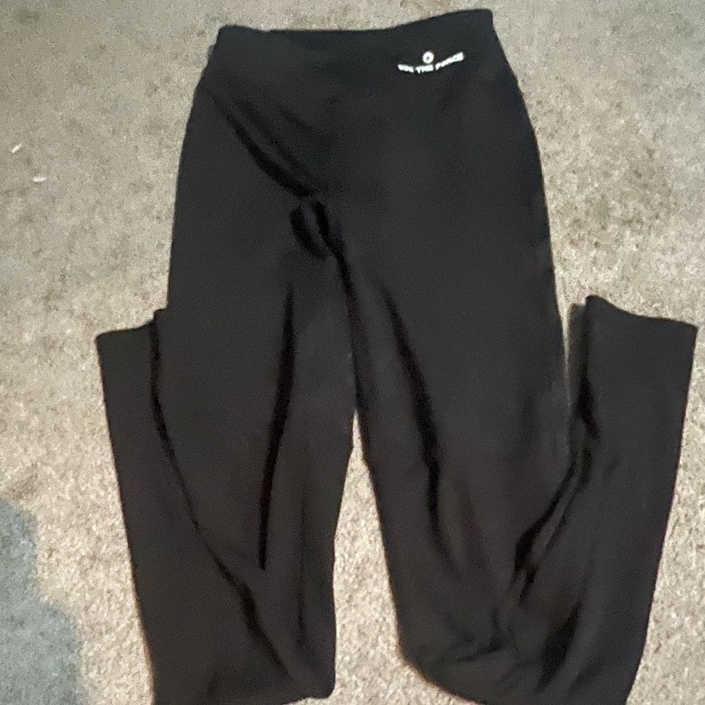 Star Wars Her Universe Use The Force Black Leggings S